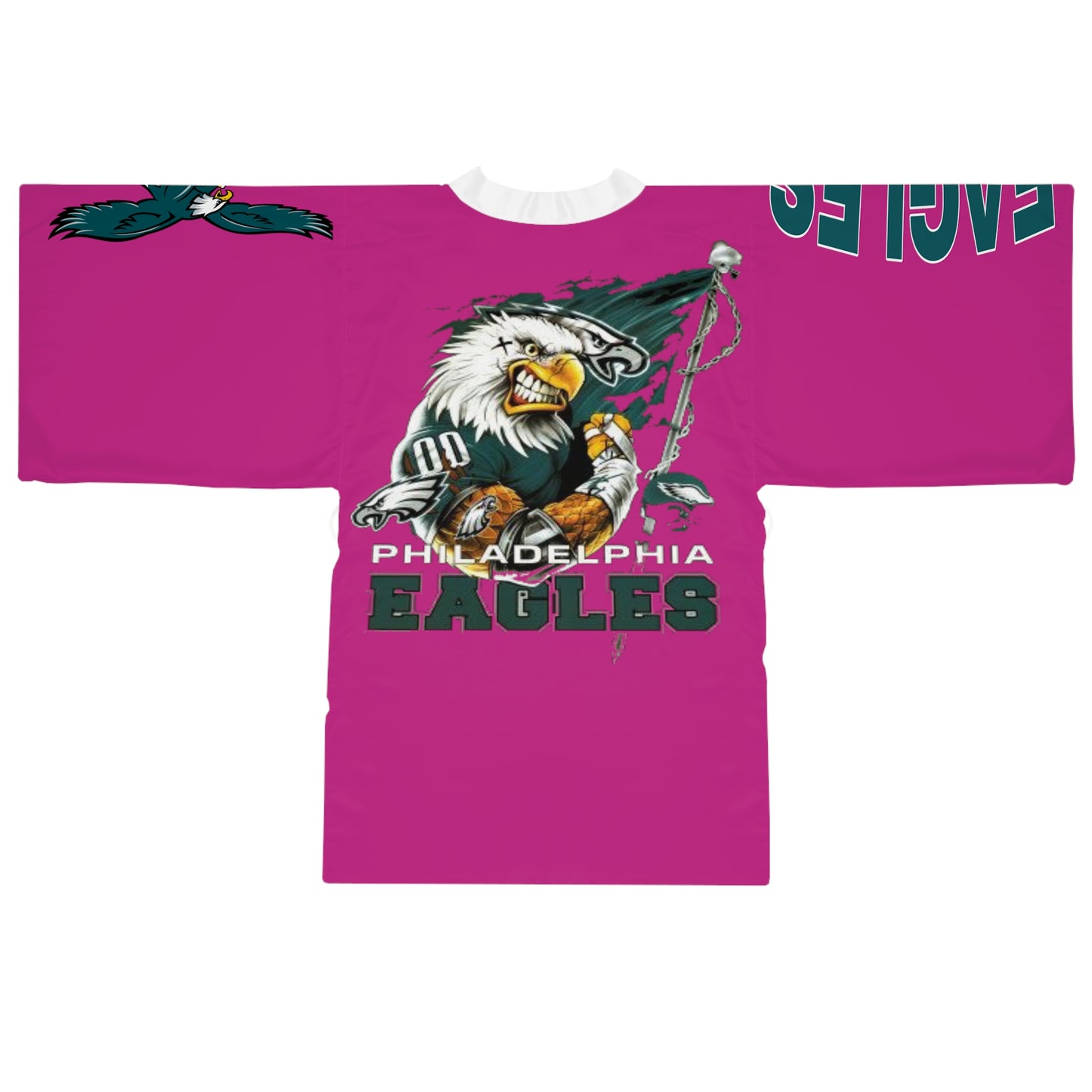 Long Sleeve Kimono Robe (AOP)