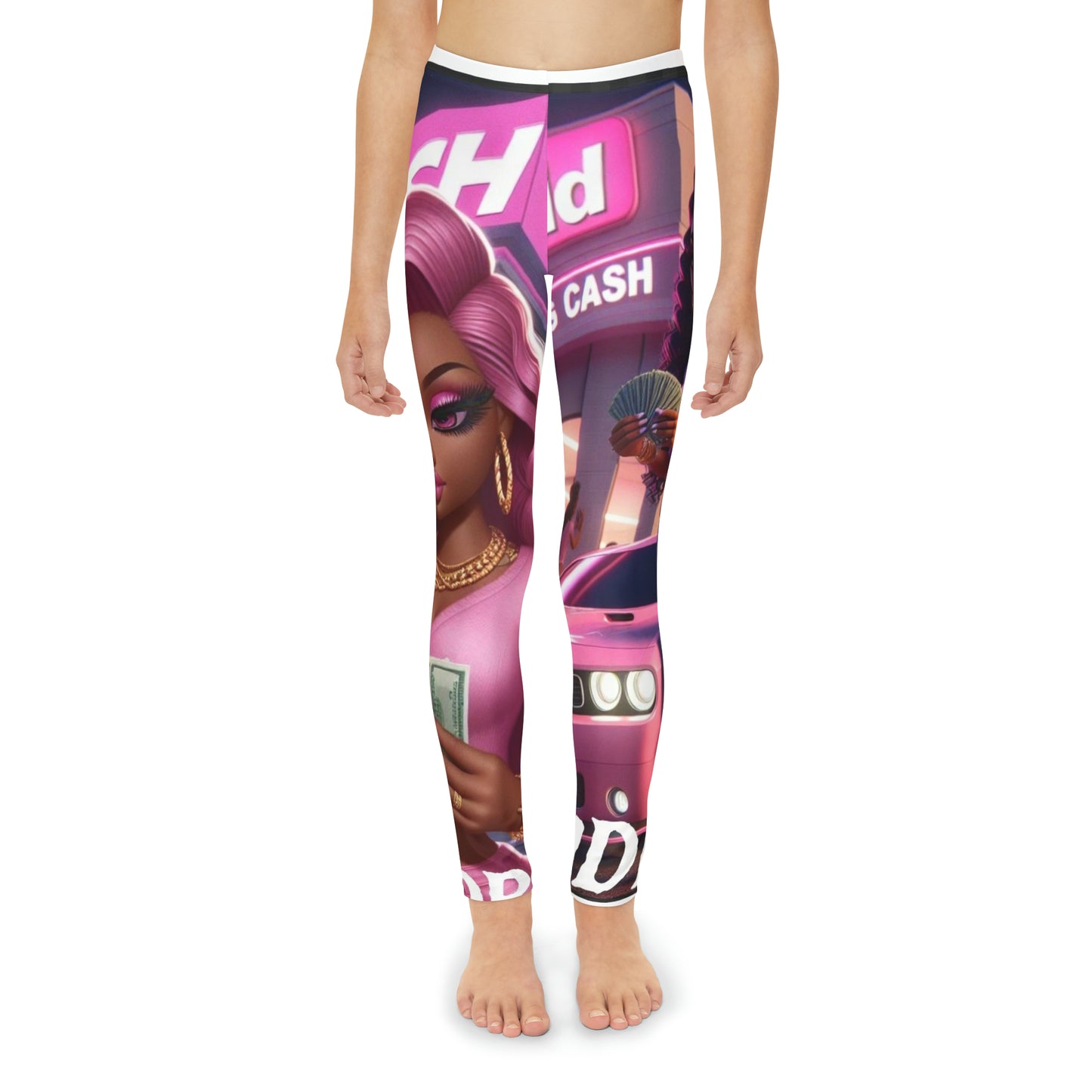 Youth Full-Length Leggings (AOP)