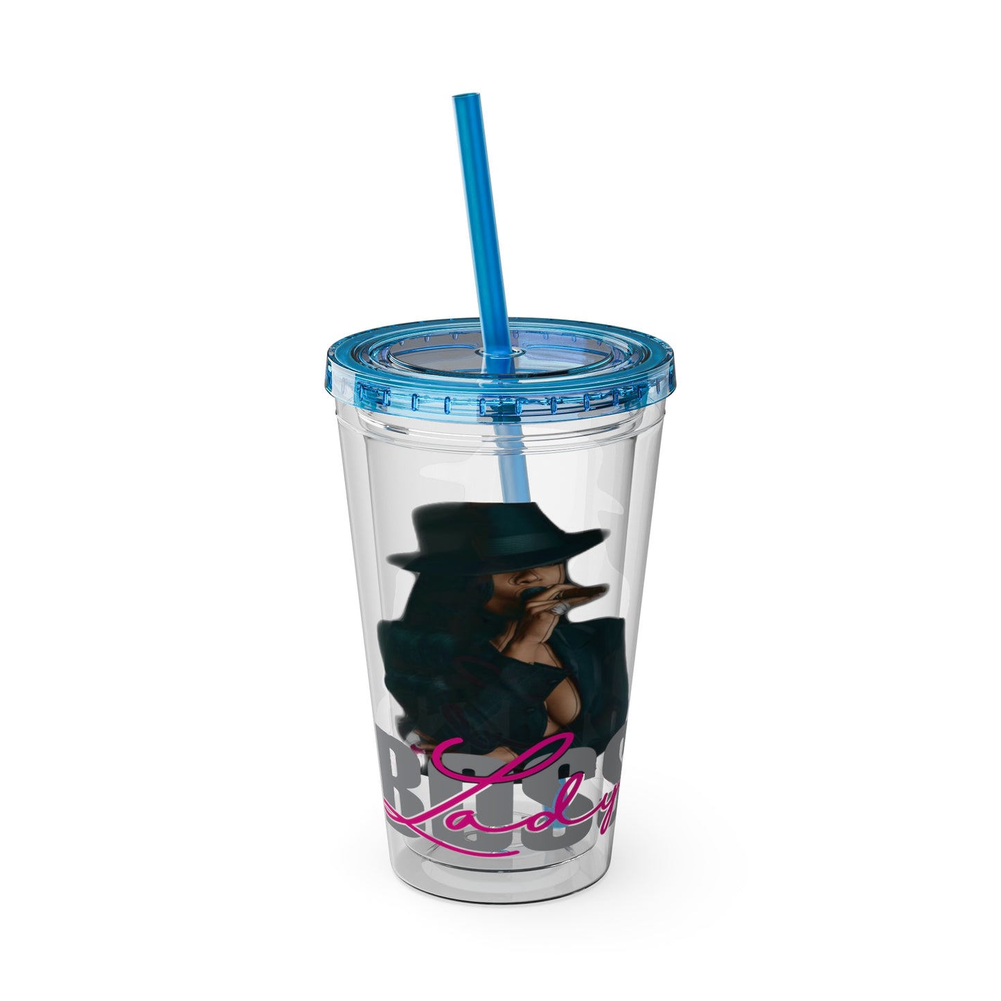 Sunsplash Tumbler with Straw, 16oz