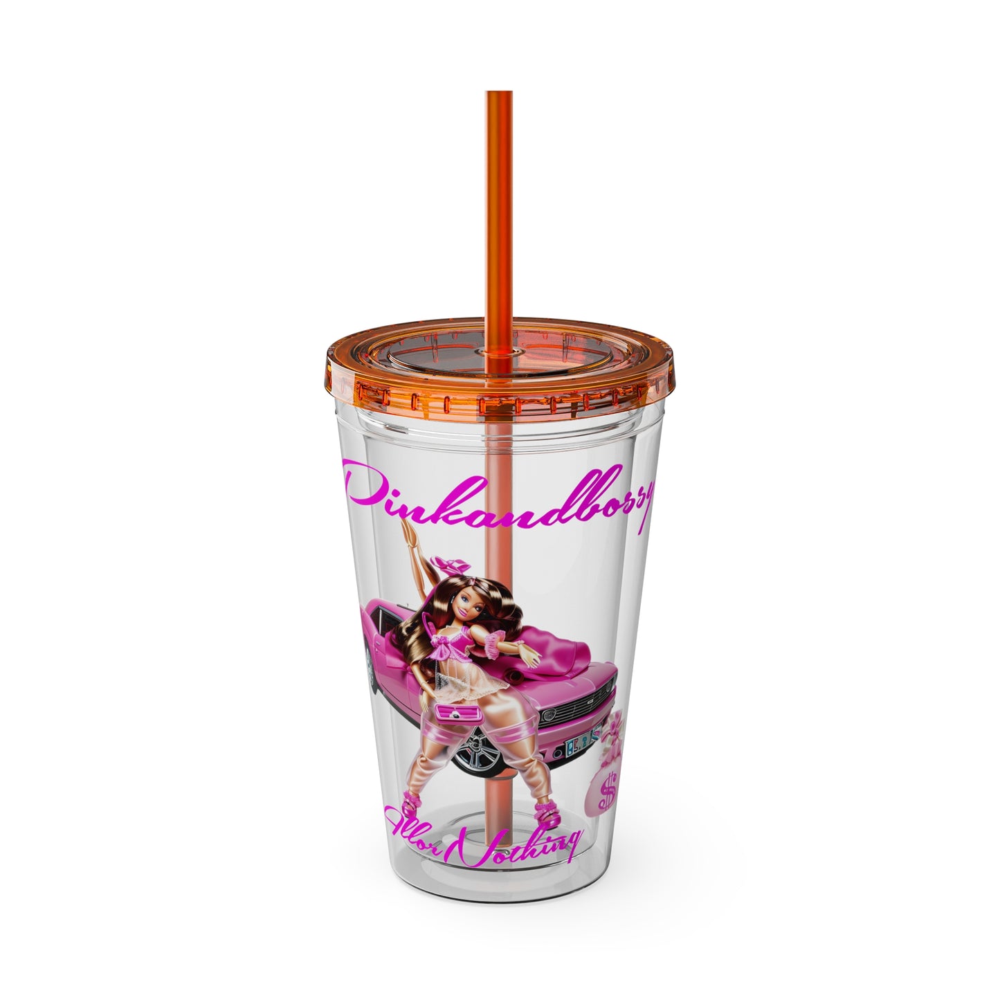 Sunsplash Tumbler with Straw, 16oz