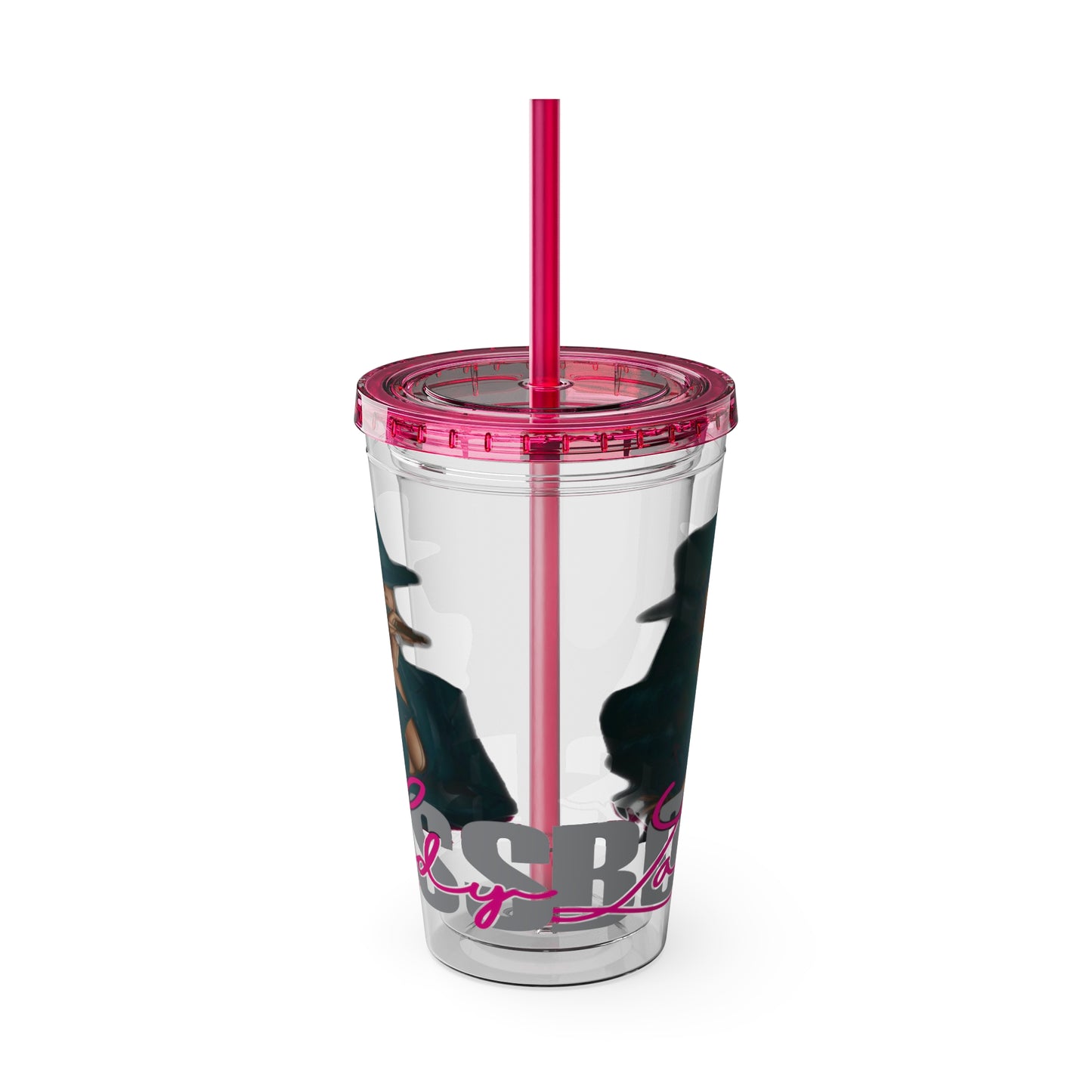 Sunsplash Tumbler with Straw, 16oz
