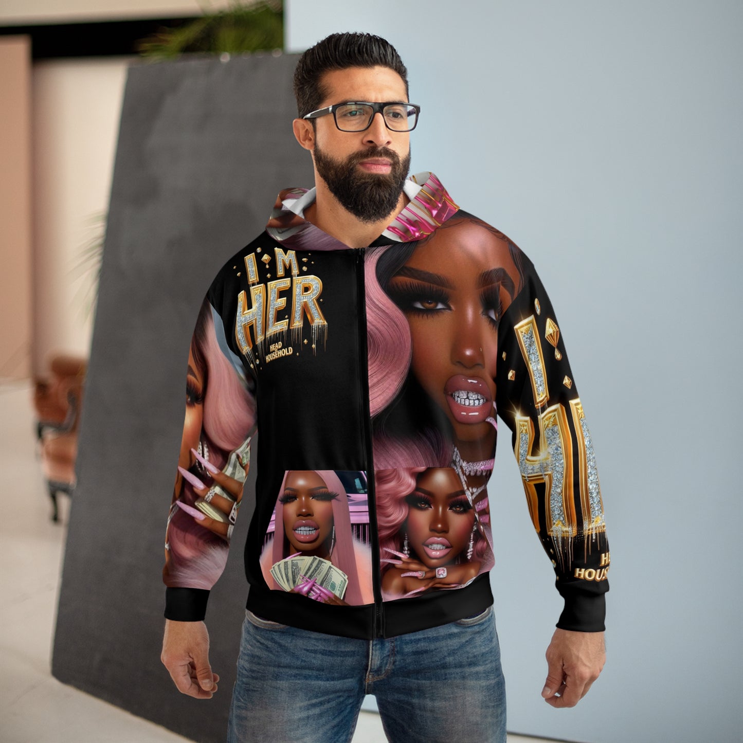 Unisex Zip Hoodie (AOP)