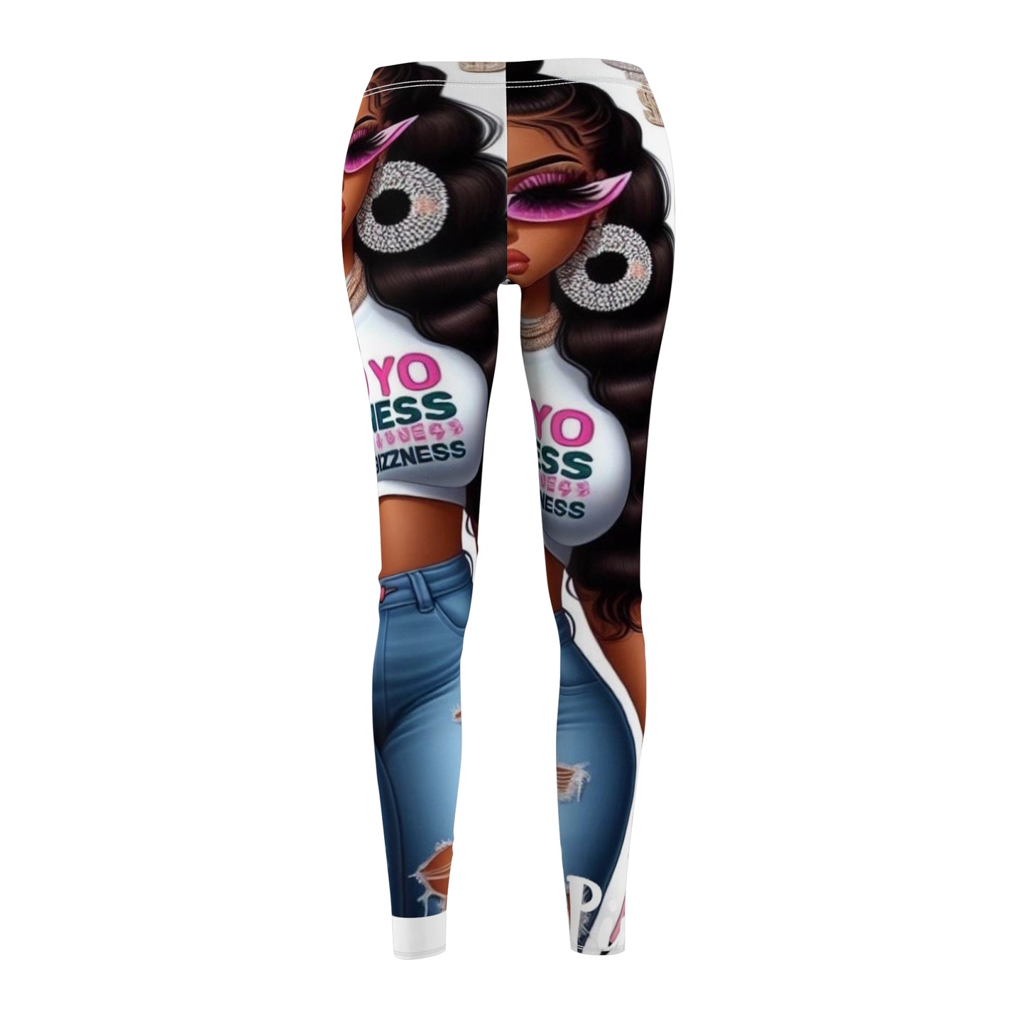 Women's Cut & Sew Casual Leggings (AOP)