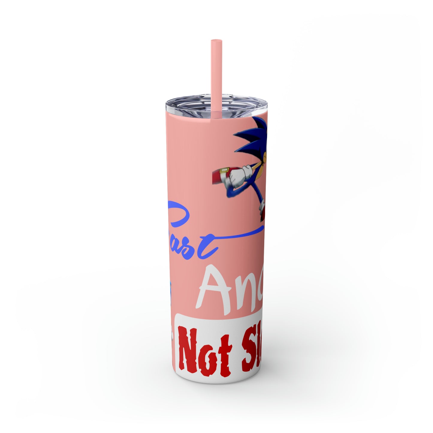 Skinny Tumbler with Straw, 20oz