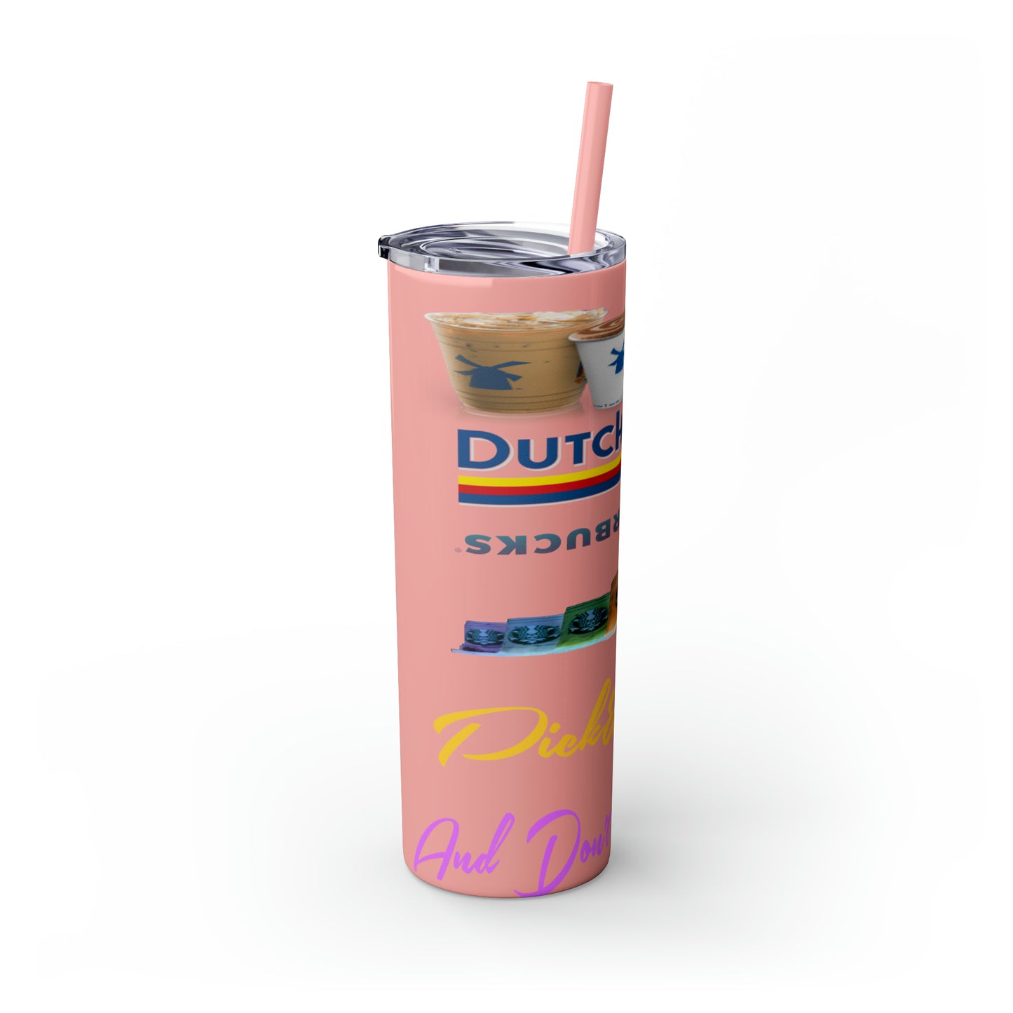 Skinny Tumbler with Straw, 20oz