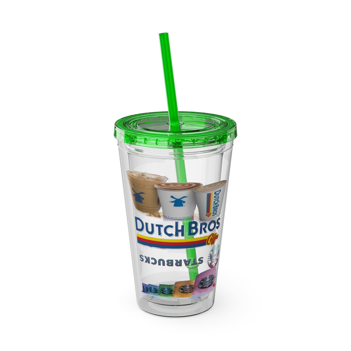 Sunsplash Tumbler with Straw, 16oz
