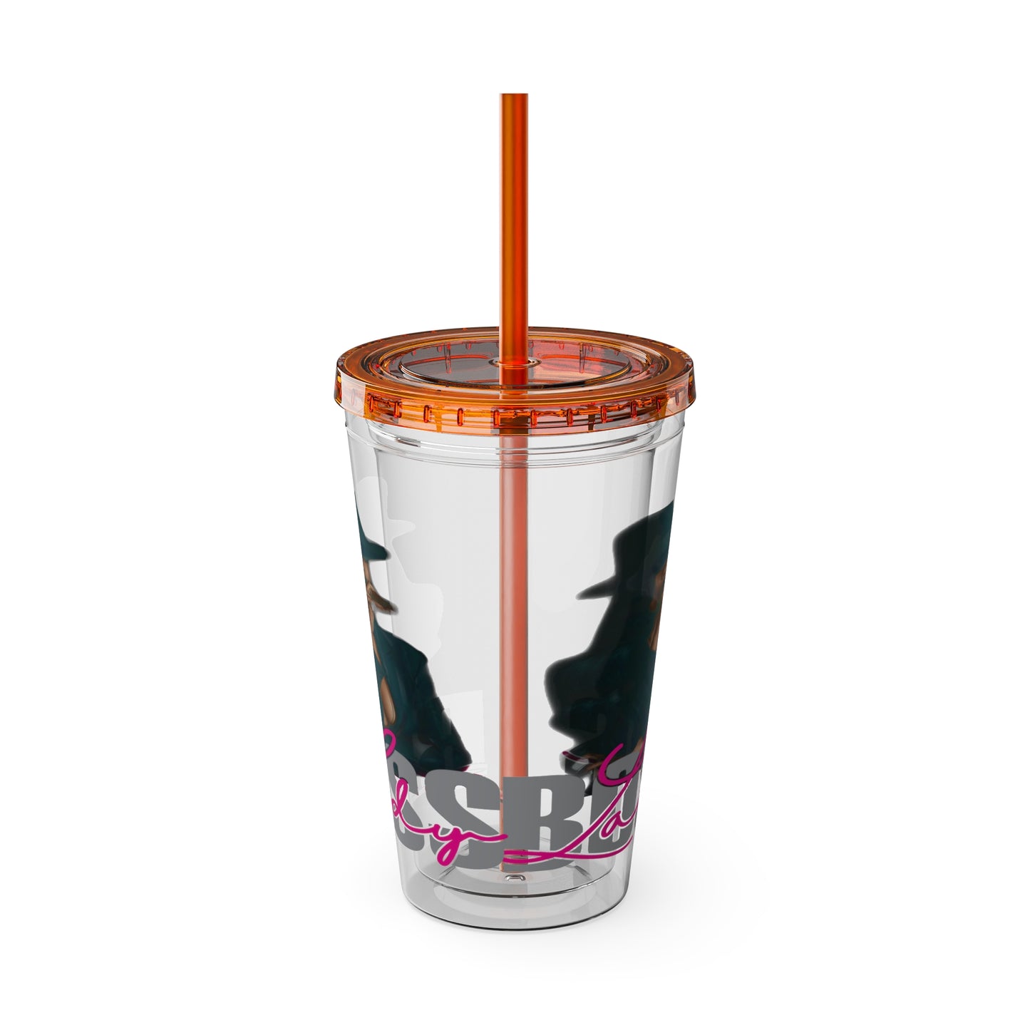 Sunsplash Tumbler with Straw, 16oz