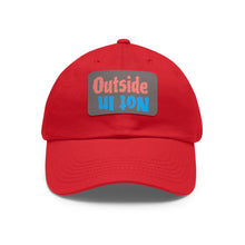 Load image into Gallery viewer, Dad Hat with Leather Patch (Rectangle)