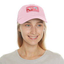 Load image into Gallery viewer, Dad Hat with Leather Patch (Rectangle)