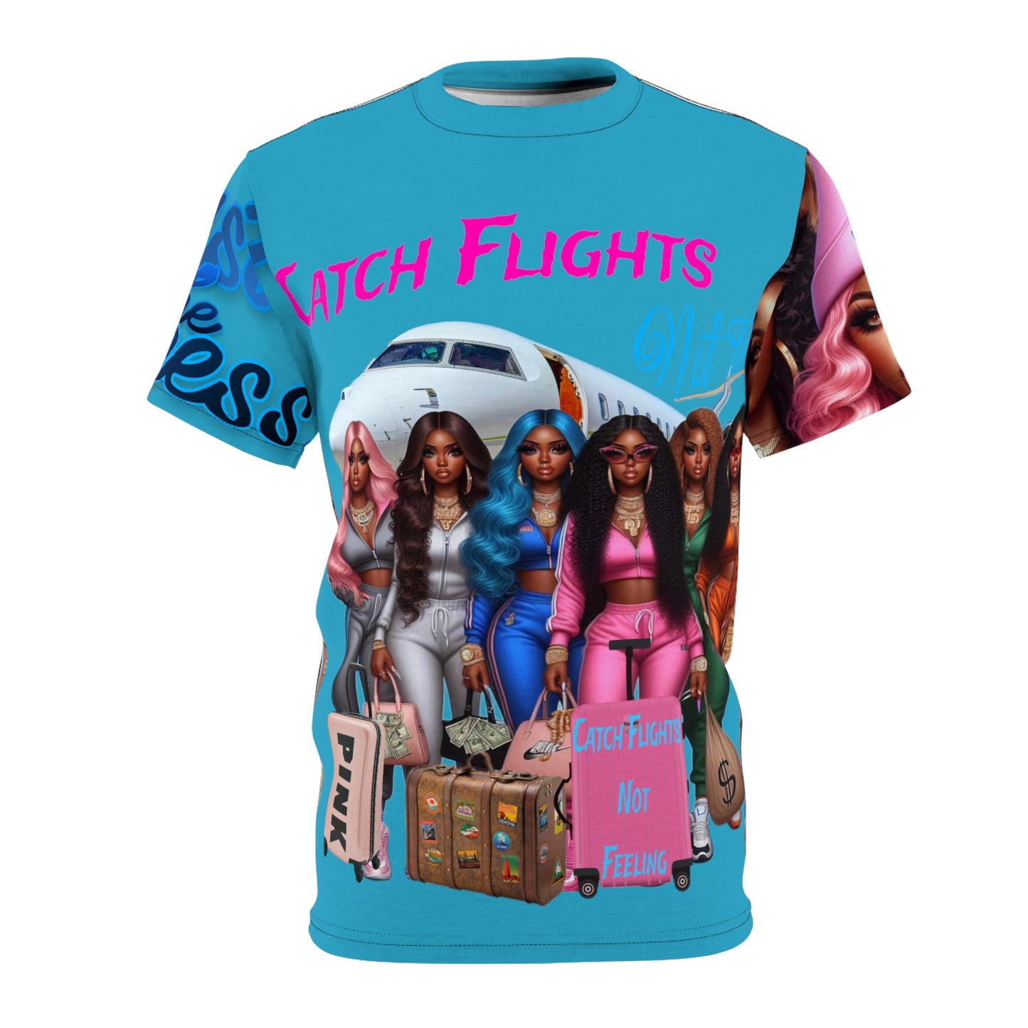 Unisex Cut & Sew Tee (AOP)