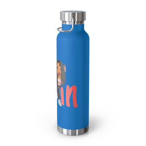 Copper Vacuum Insulated Bottle, 22oz