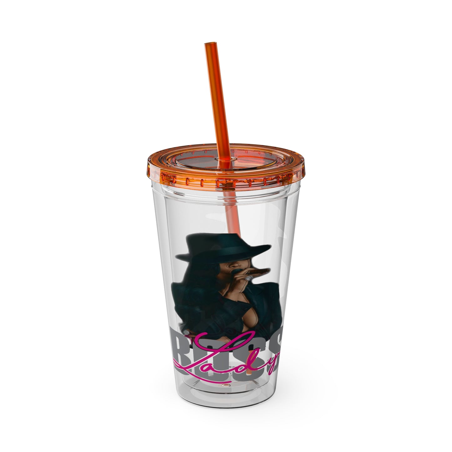 Sunsplash Tumbler with Straw, 16oz