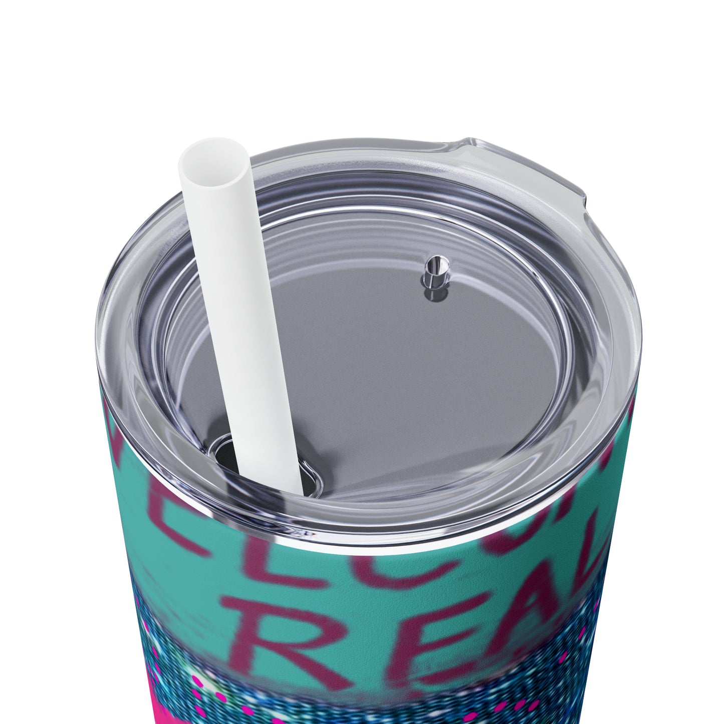 Skinny Tumbler with Straw, 20oz