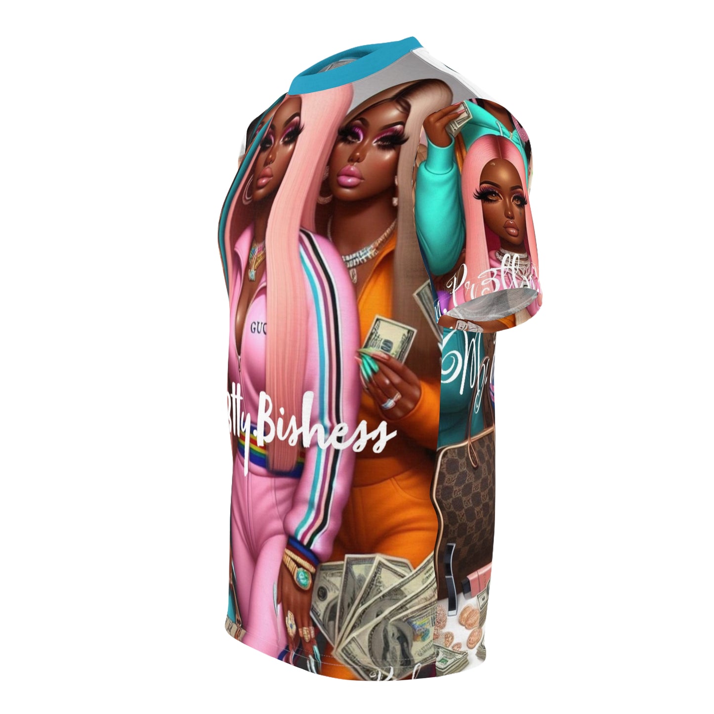 Unisex Cut & Sew Tee (AOP)