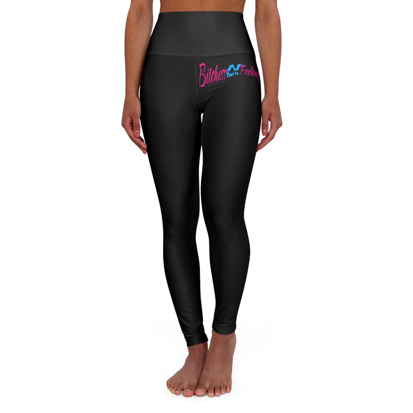 High Waisted Yoga Leggings (AOP)
