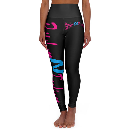 High Waisted Yoga Leggings (AOP)