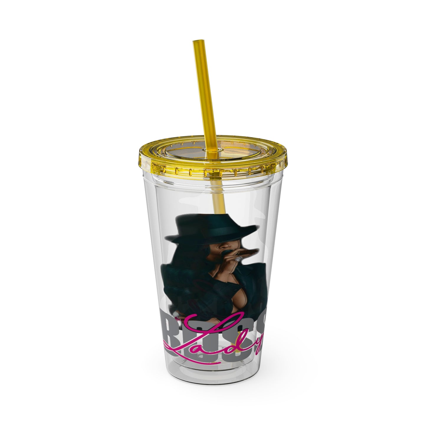 Sunsplash Tumbler with Straw, 16oz