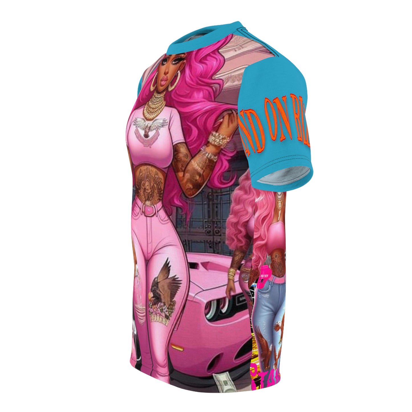 Unisex Cut & Sew Tee (AOP)