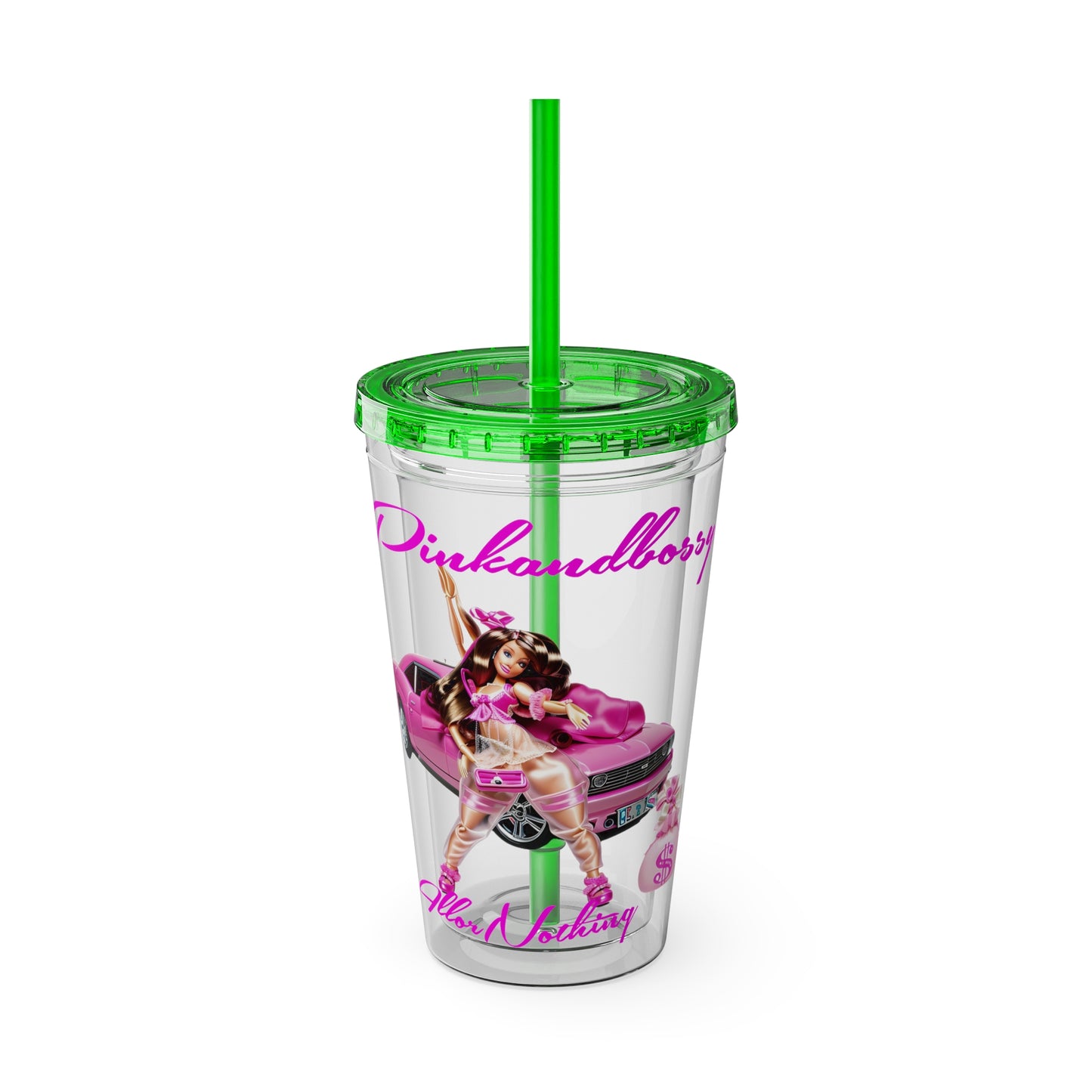 Sunsplash Tumbler with Straw, 16oz