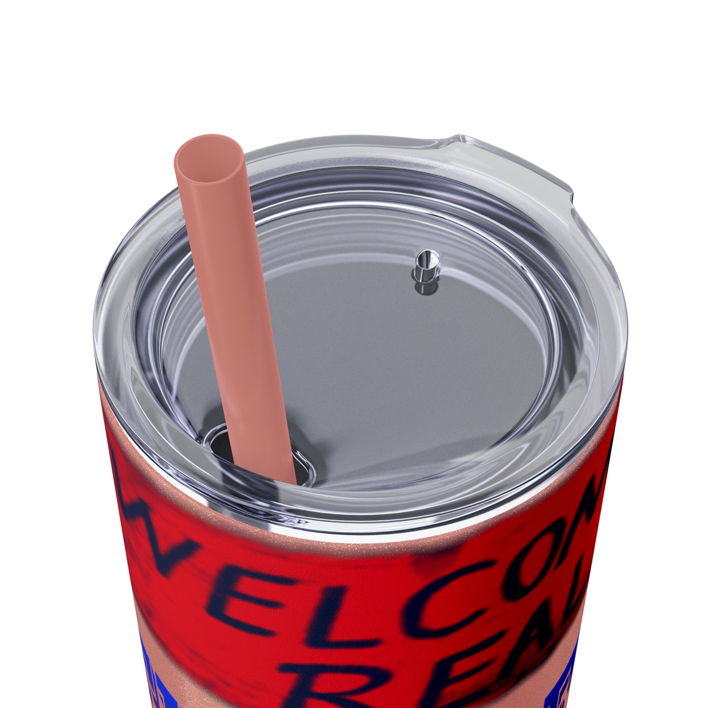 Skinny Tumbler with Straw, 20oz