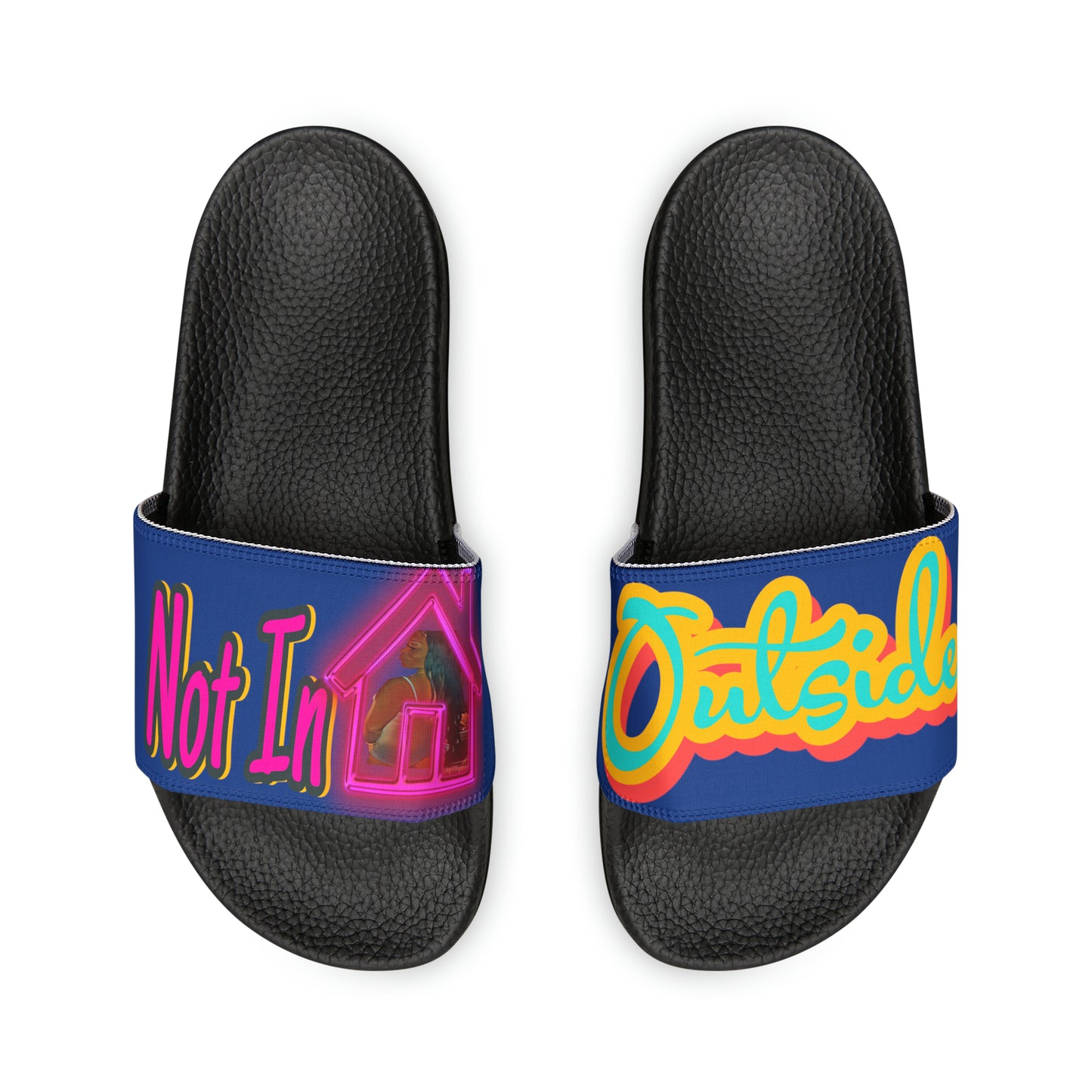 Men's PU Slide Sandals