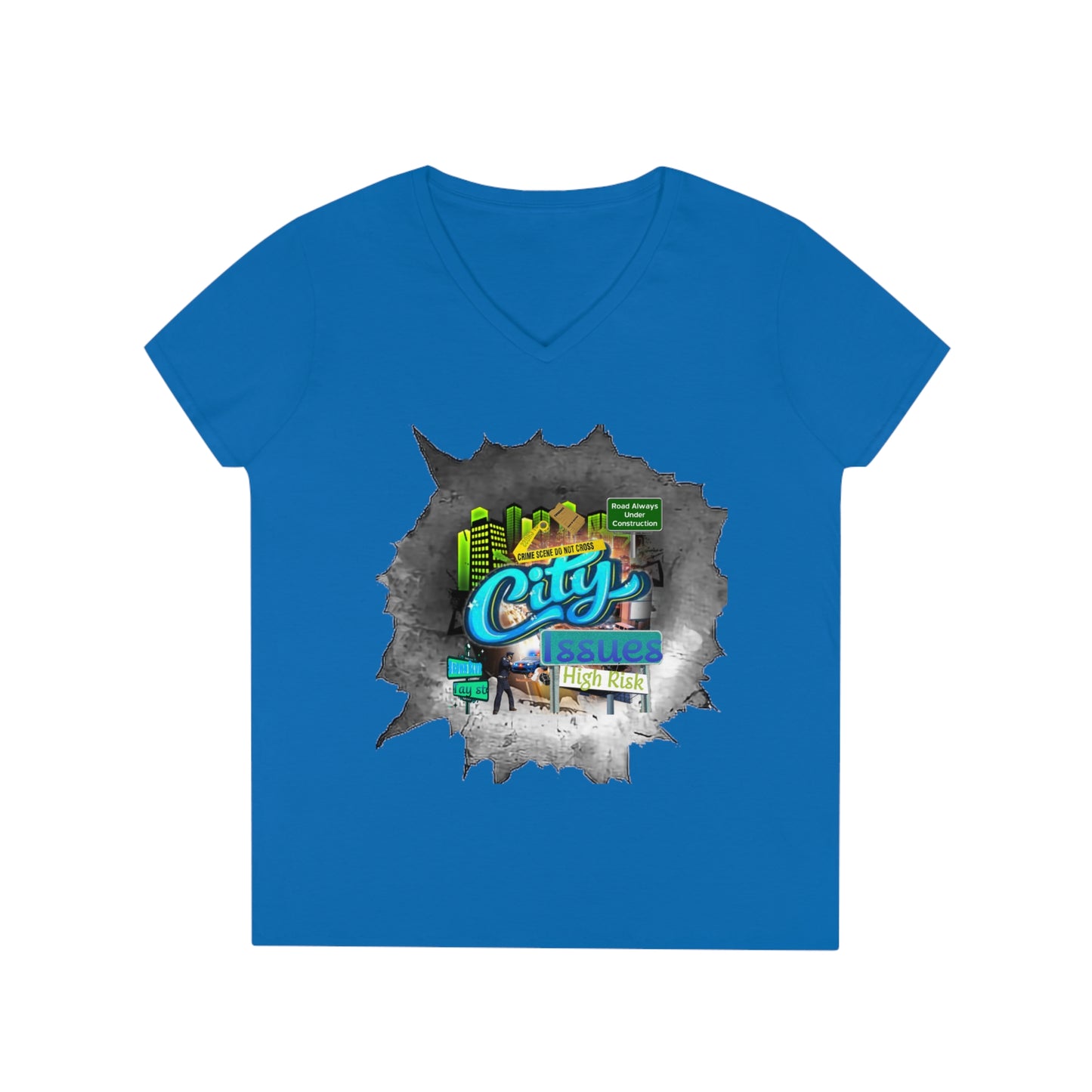 Ladies' V-Neck T-Shirt