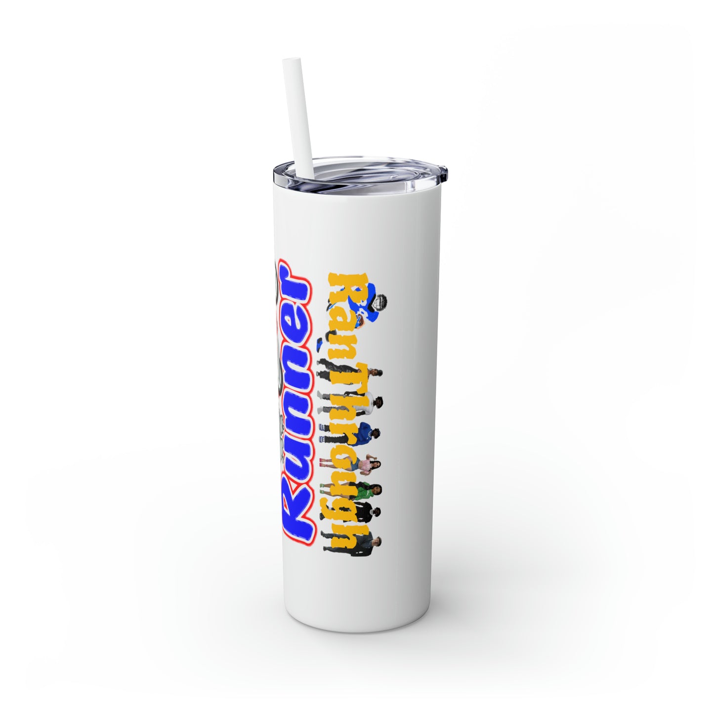 Skinny Tumbler with Straw, 20oz