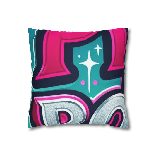 Spun Polyester Square Pillow Case
