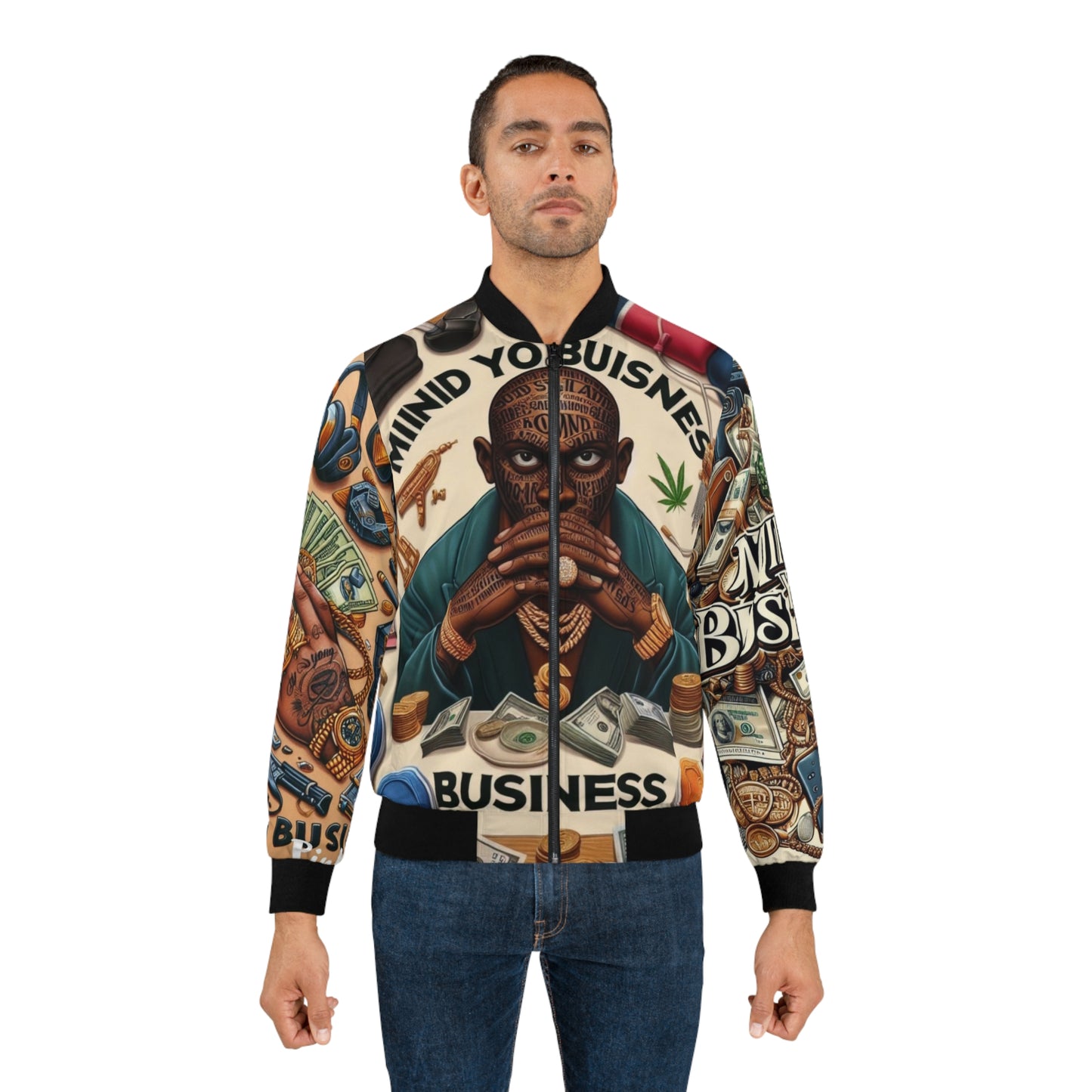 Men's Bomber Jacket (AOP)