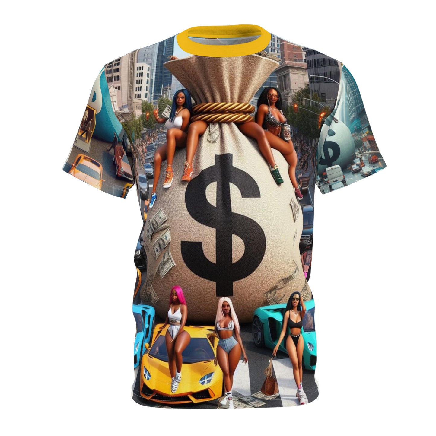 Unisex Cut & Sew Tee (AOP)