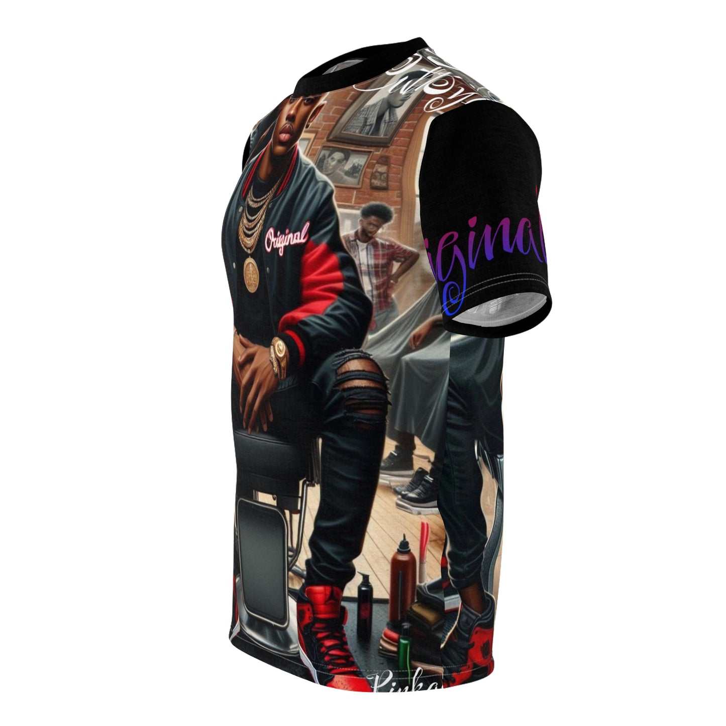 Unisex Cut & Sew Tee (AOP)