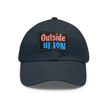 Load image into Gallery viewer, Dad Hat with Leather Patch (Rectangle)