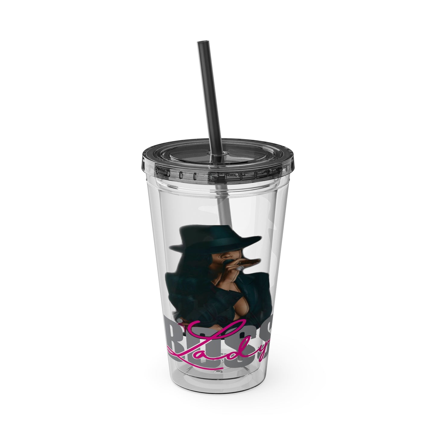 Sunsplash Tumbler with Straw, 16oz