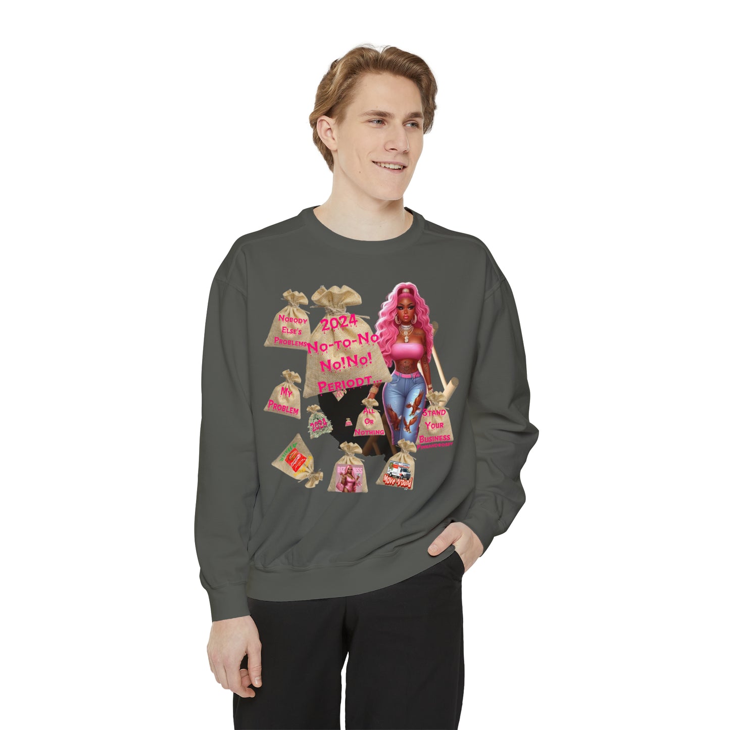 Unisex Garment-Dyed Sweatshirt