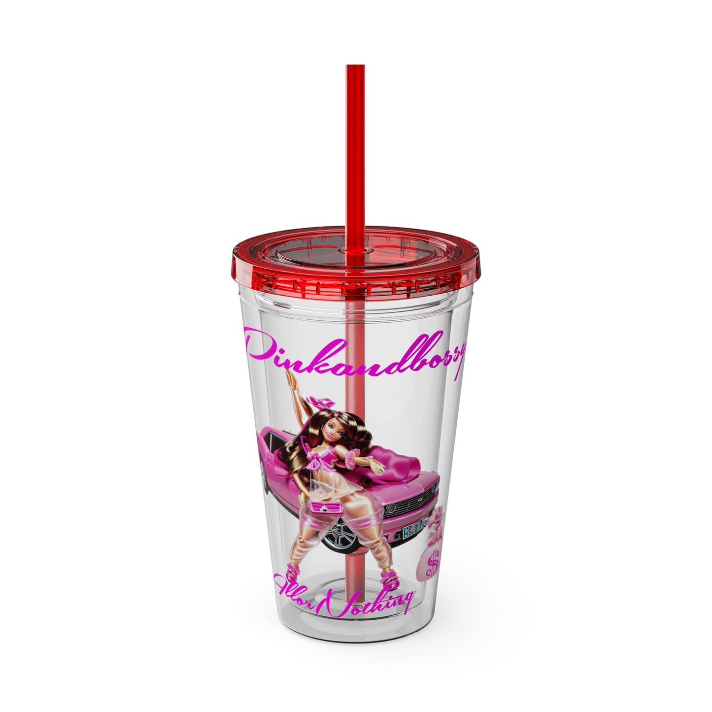 Sunsplash Tumbler with Straw, 16oz