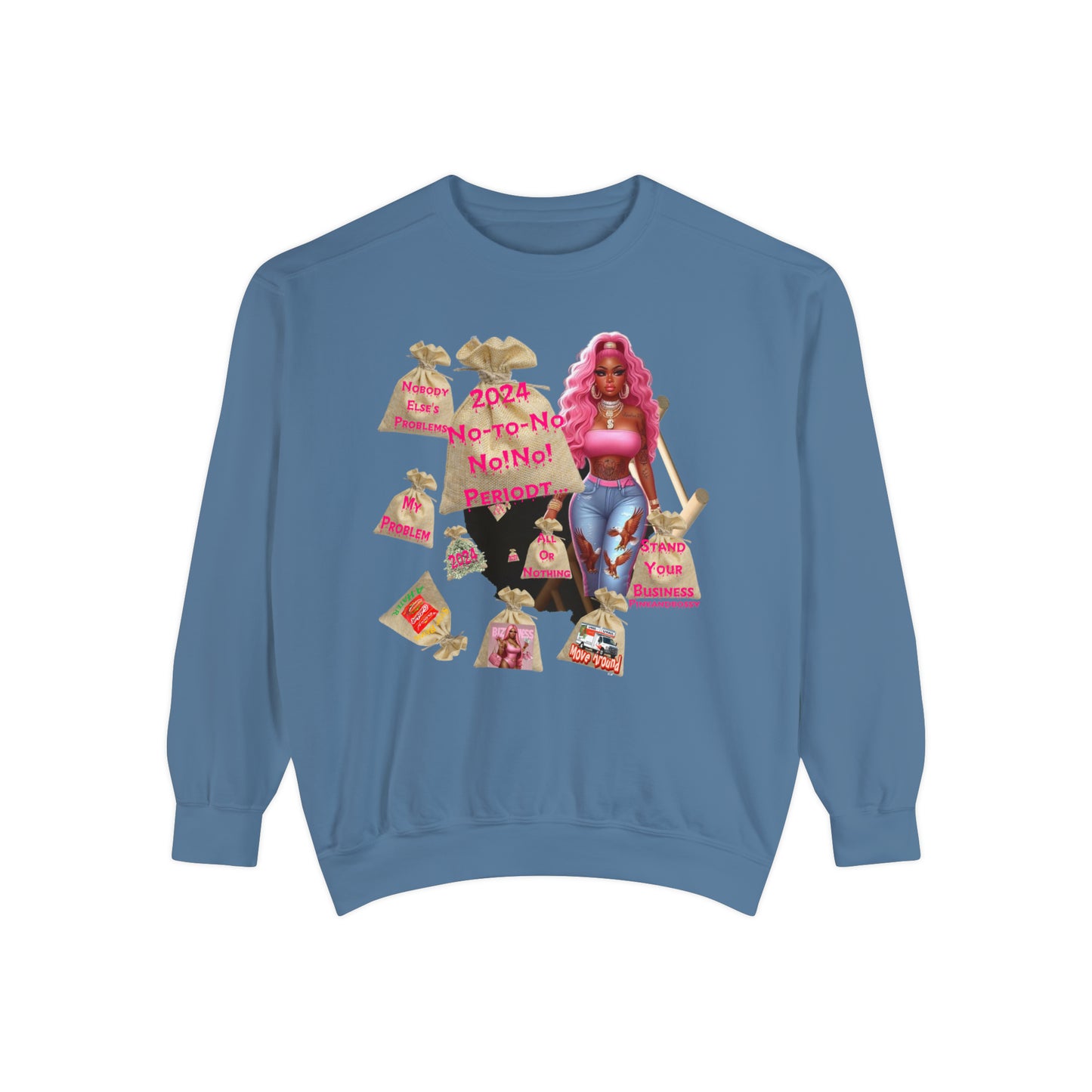 Unisex Garment-Dyed Sweatshirt