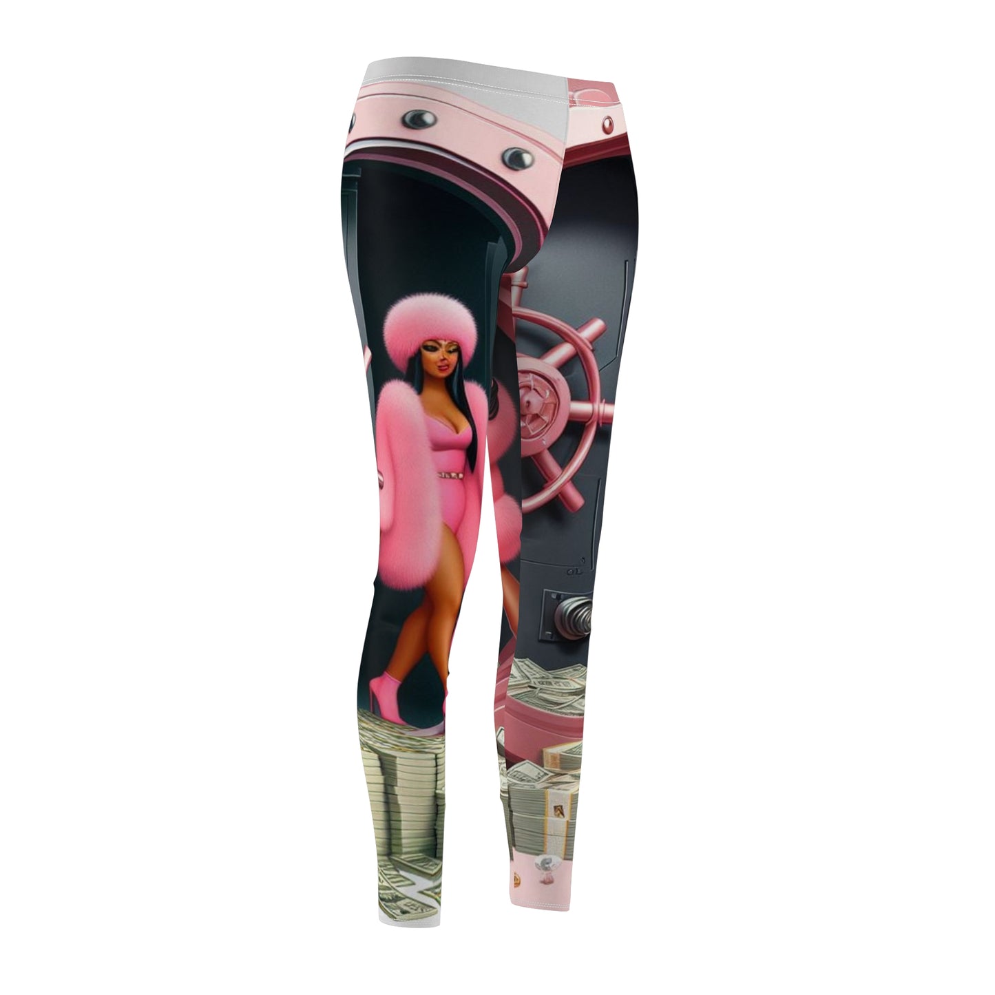 Women's Cut & Sew Casual Leggings (AOP)