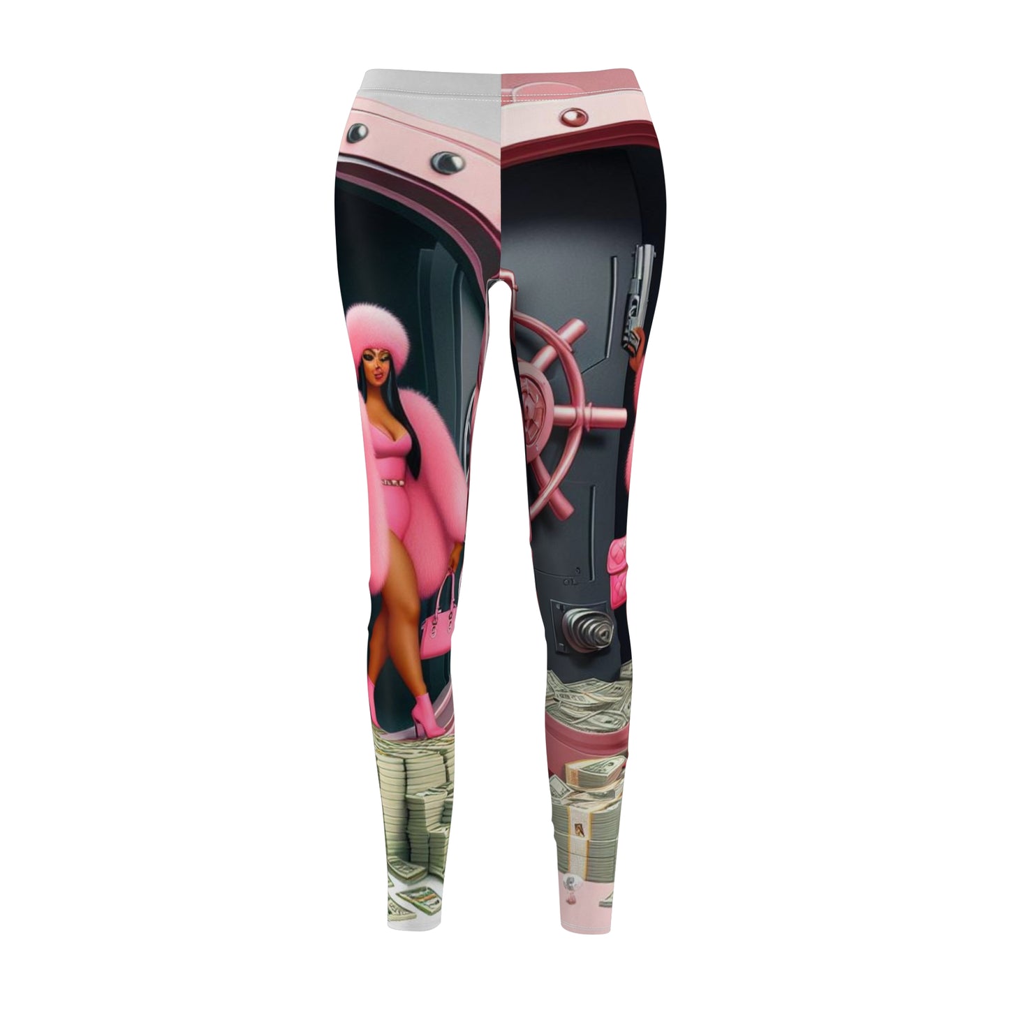 Women's Cut & Sew Casual Leggings (AOP)