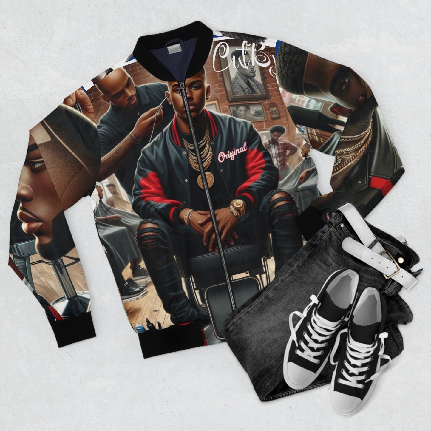 Men's Bomber Jacket (AOP)