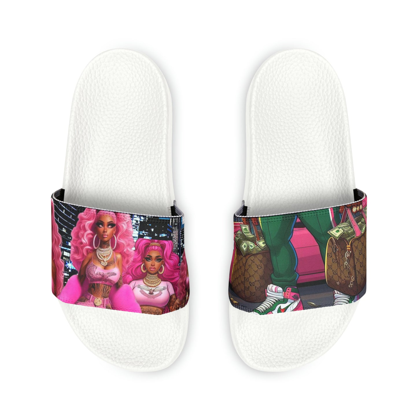 Men's PU Slide Sandals