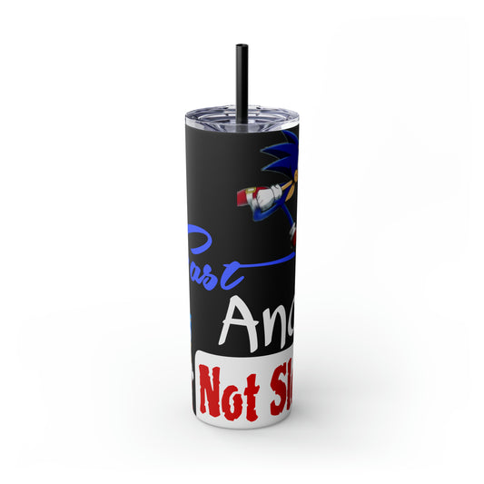 Skinny Tumbler with Straw, 20oz