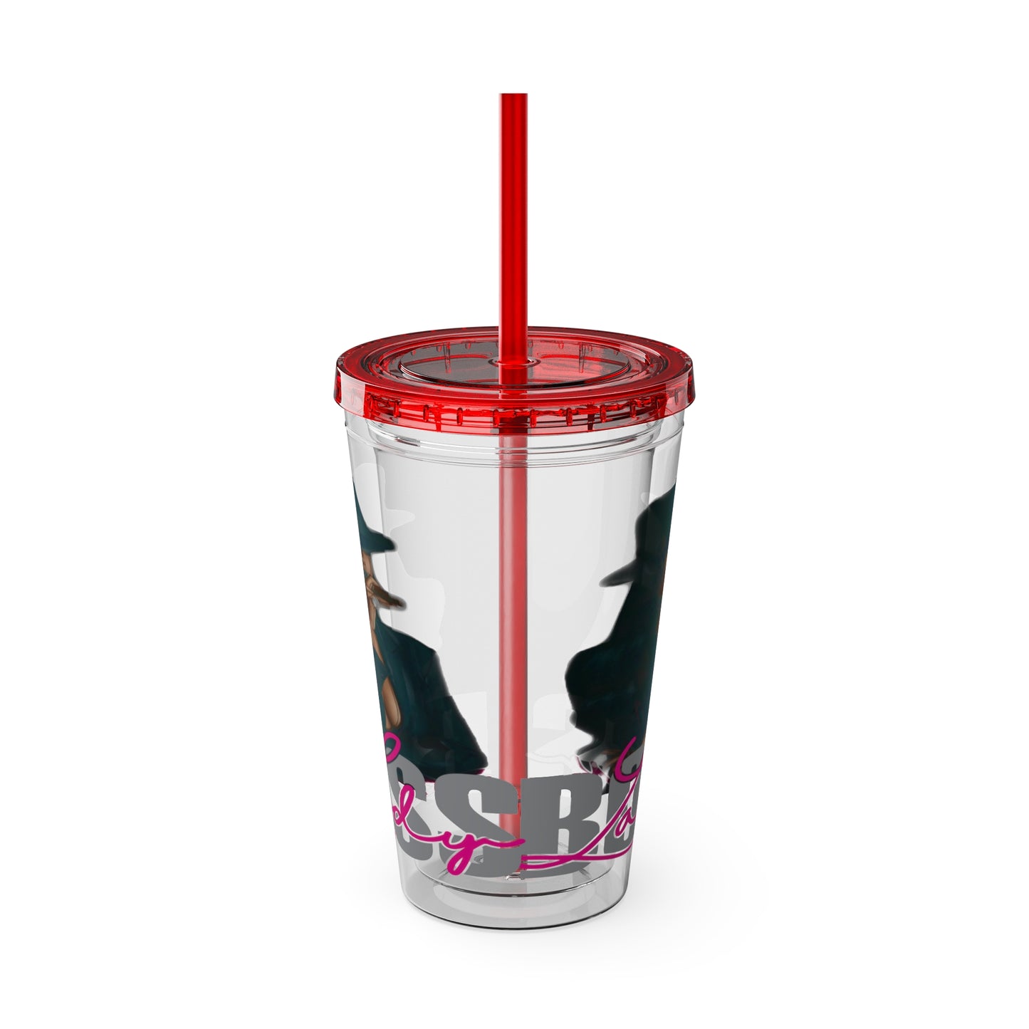 Sunsplash Tumbler with Straw, 16oz