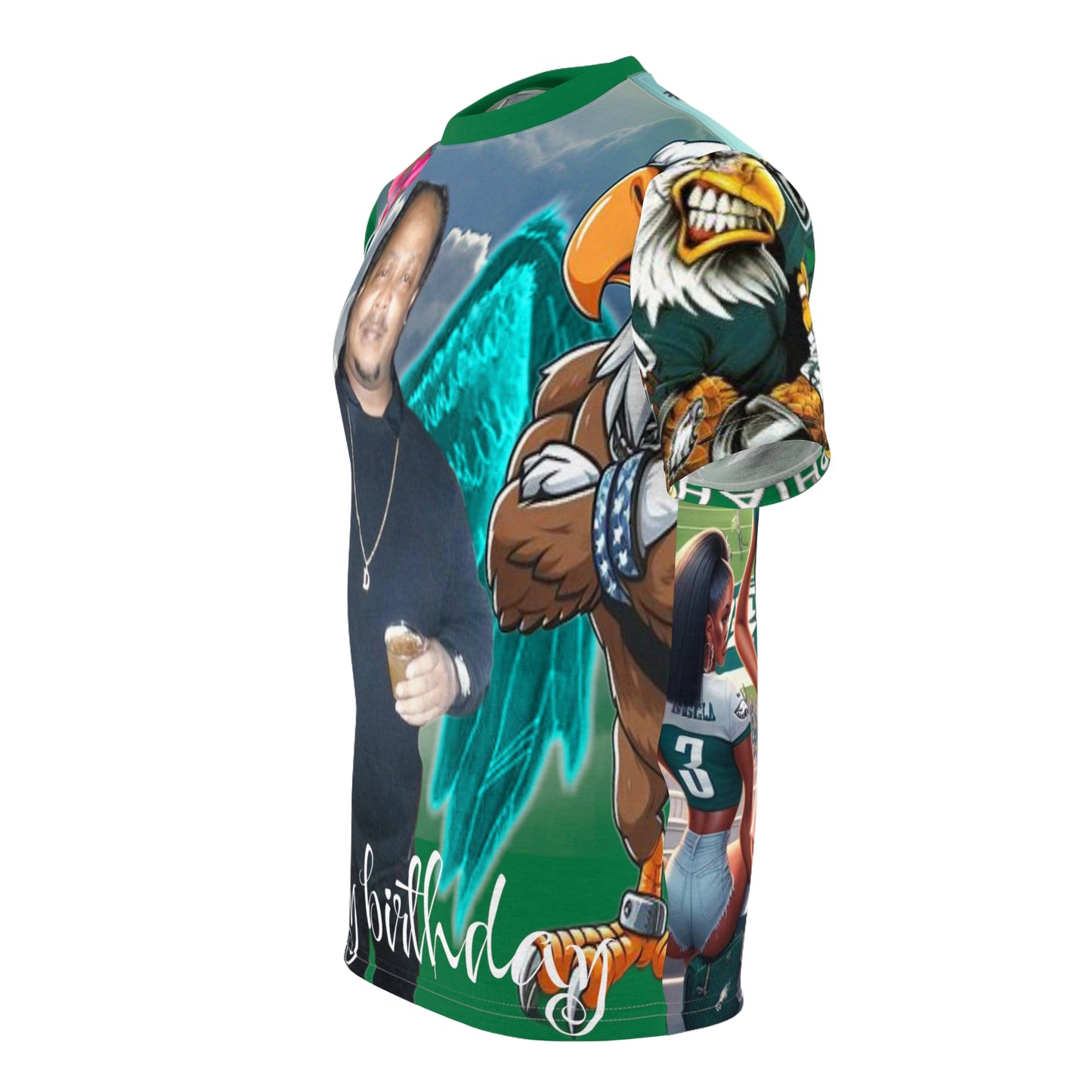 Unisex Cut & Sew Tee (AOP)