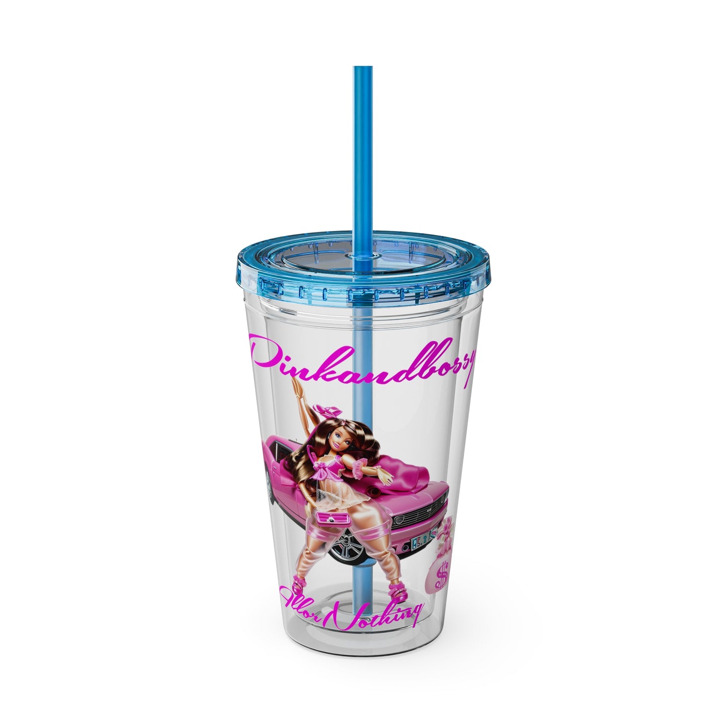 Sunsplash Tumbler with Straw, 16oz