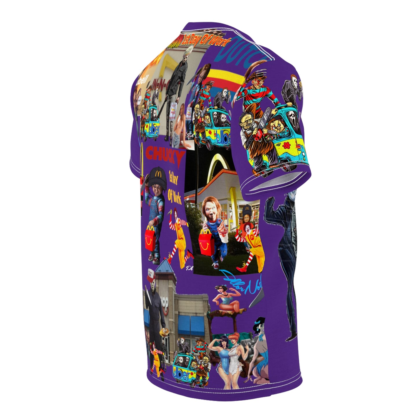 Unisex Cut & Sew Tee (AOP)