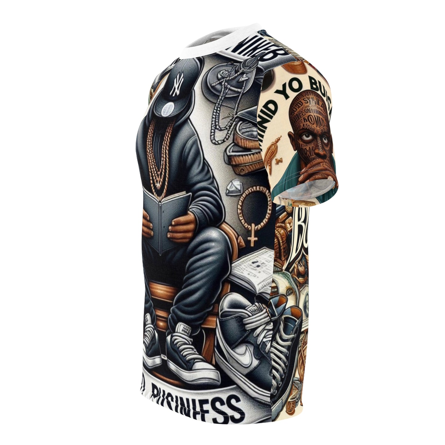 Unisex Cut & Sew Tee (AOP)