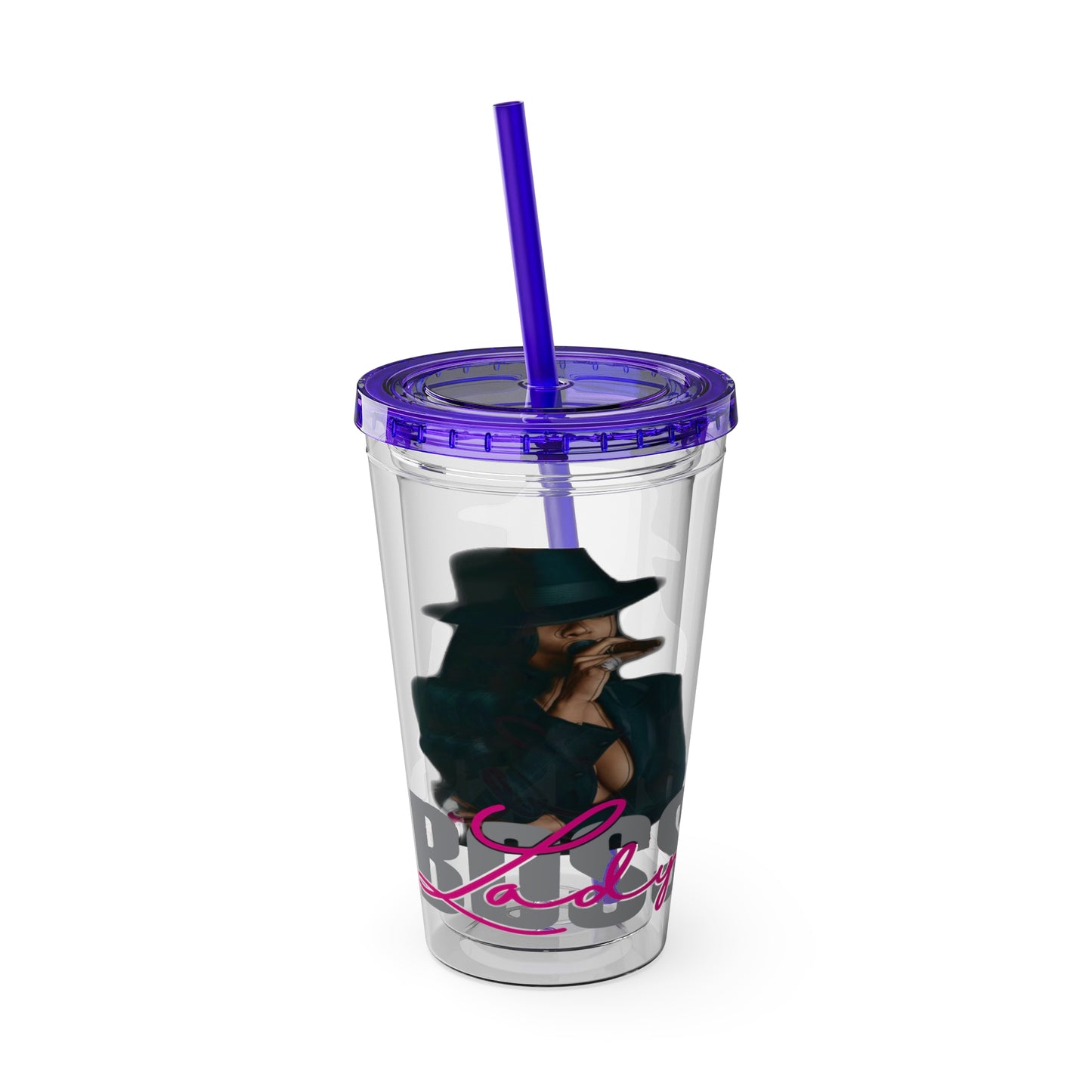 Sunsplash Tumbler with Straw, 16oz