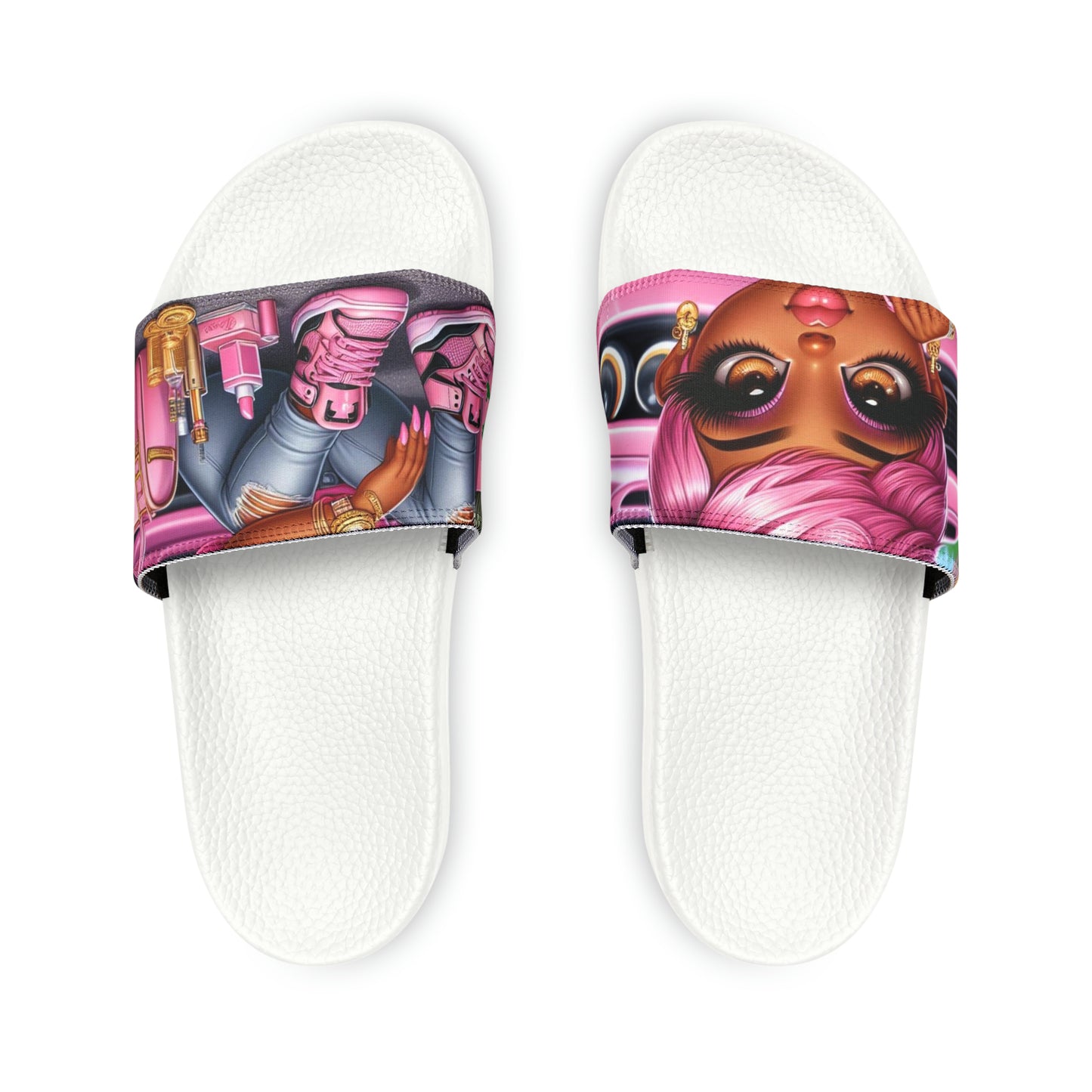 Women's PU Slide Sandals
