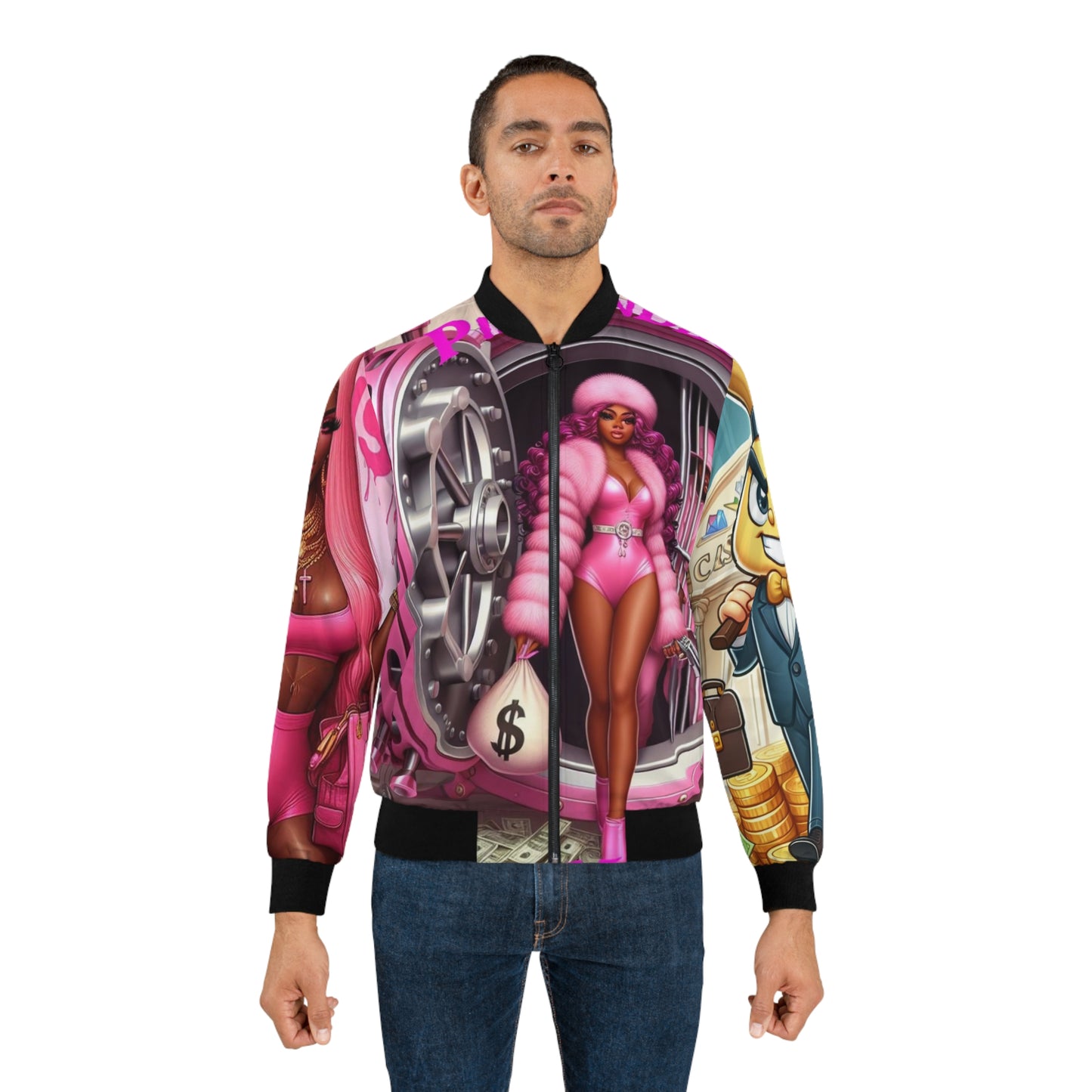 Men's Bomber Jacket (AOP)