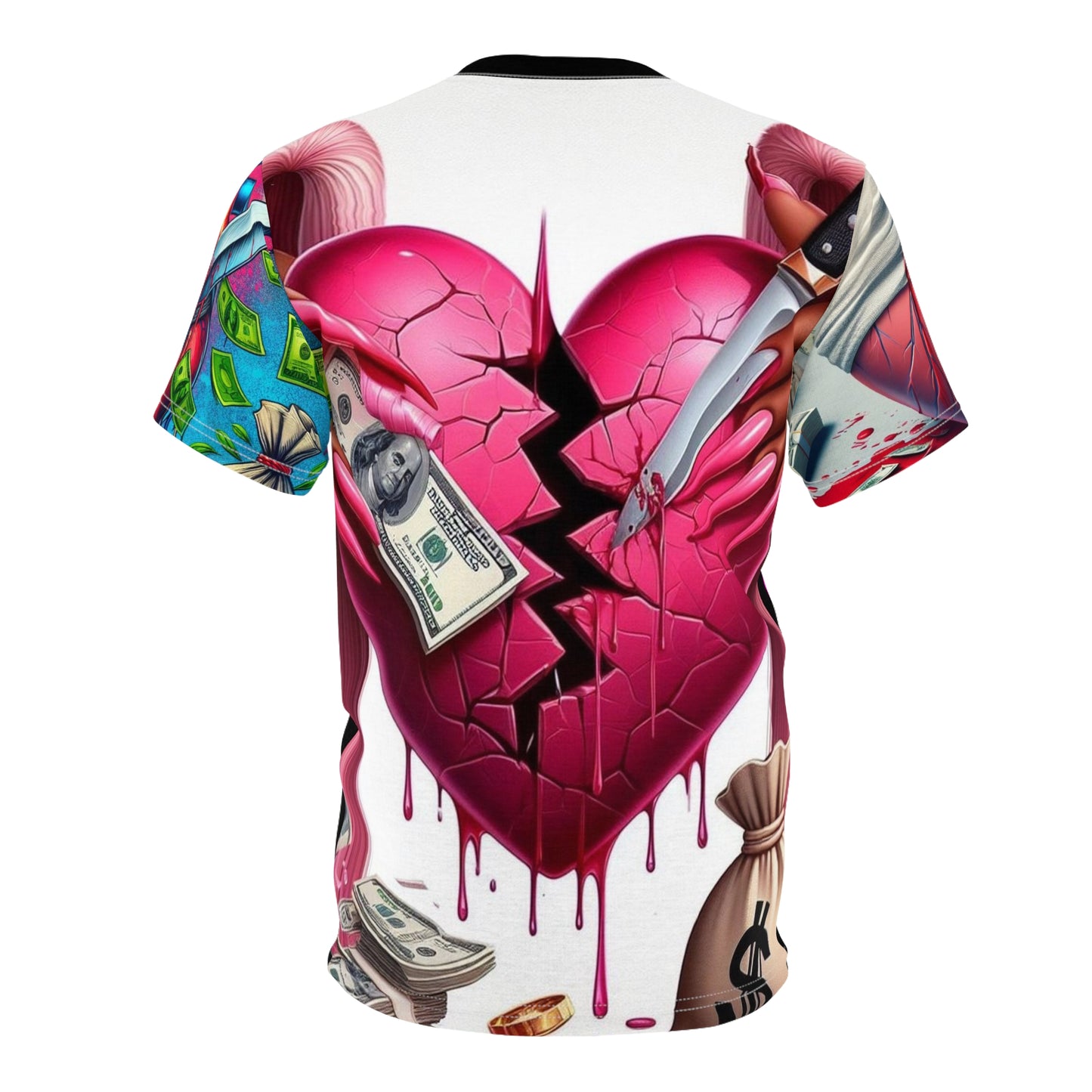 Unisex Cut & Sew Tee (AOP)